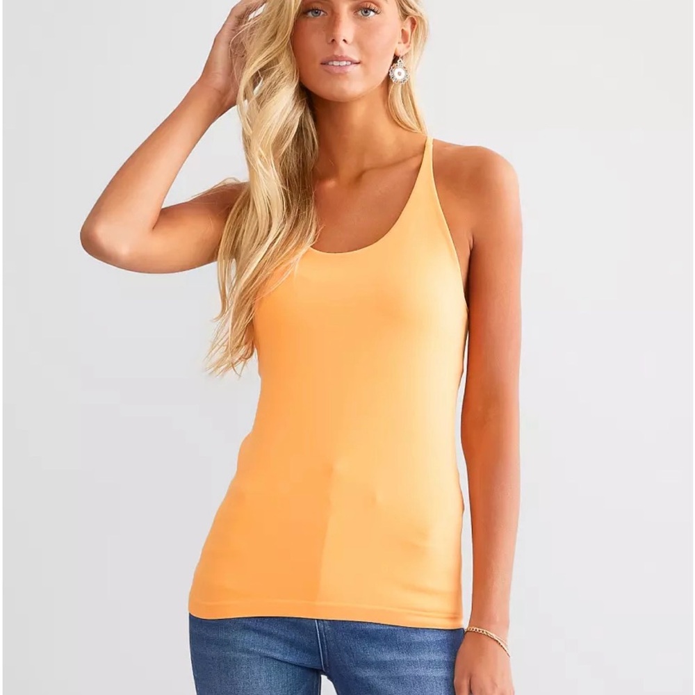Buckle Orange Women's Tank Top